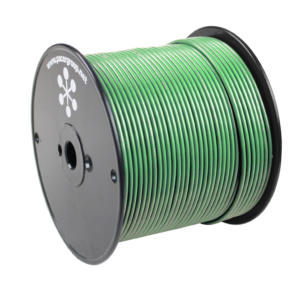 Pacer Light Green 14 AWG Primary Wire - 500' — marine wire