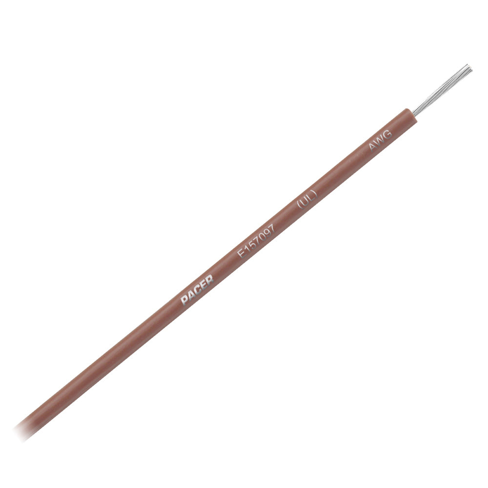 Pacer Brown 12 AWG Primary Wire - 25' — marine wire