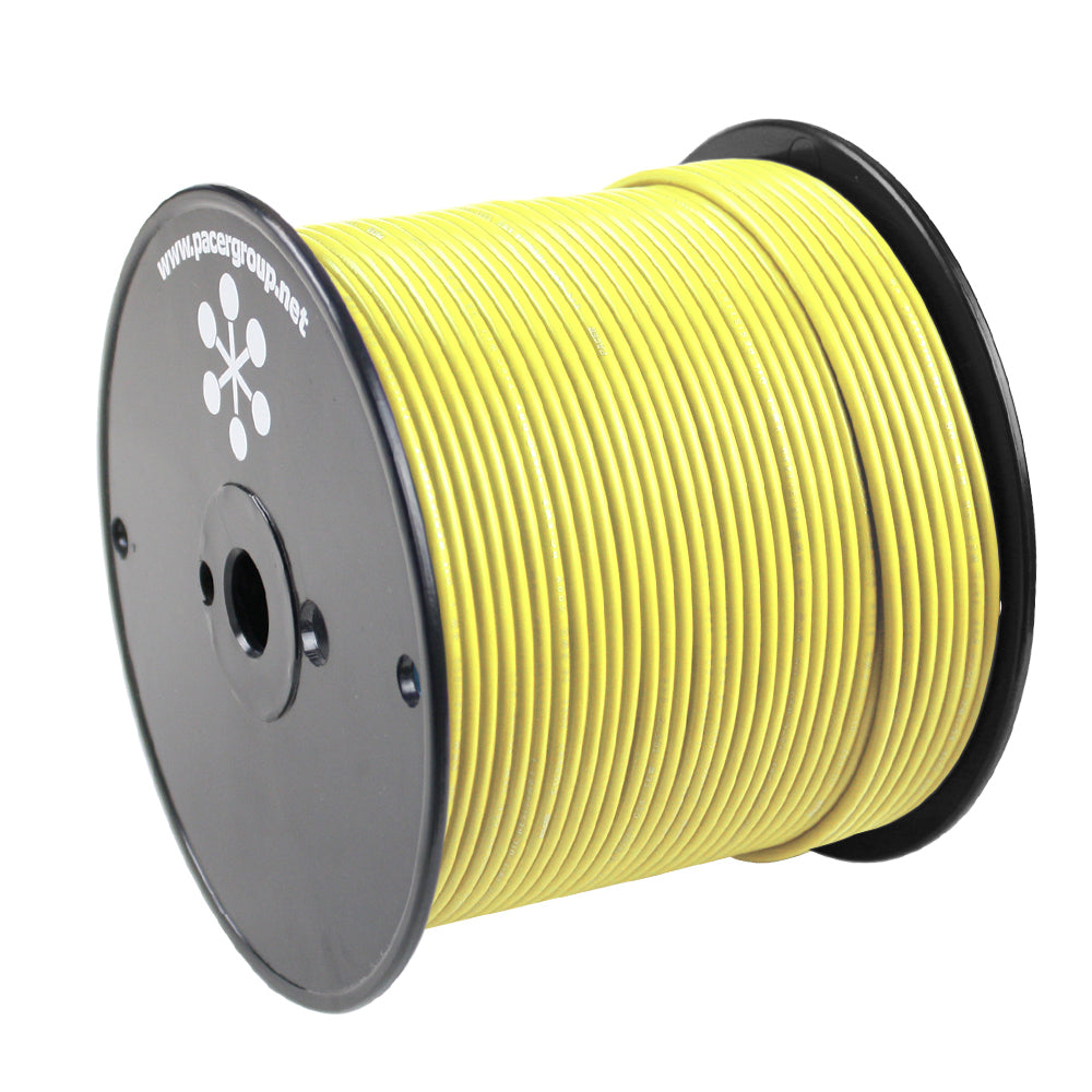 Pacer Yellow 10 AWG Primary Wire - 500' — marine wire