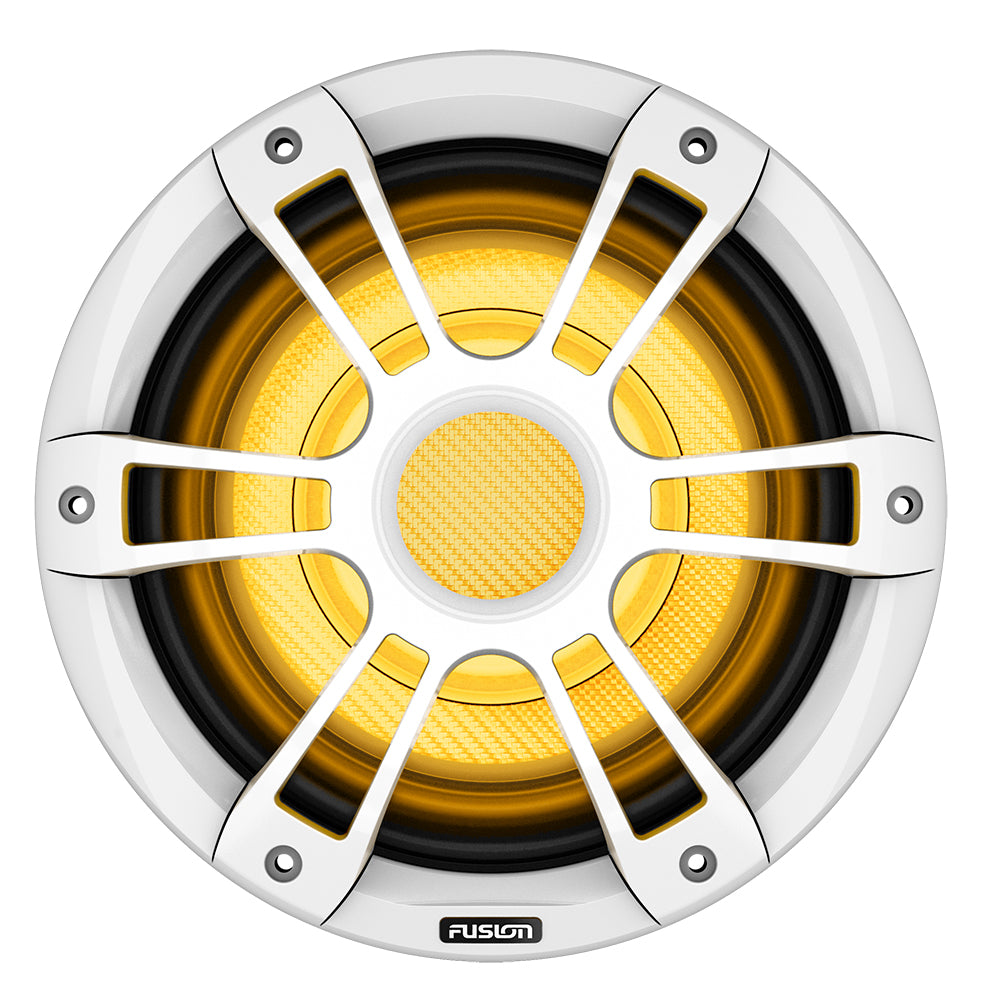 Fusion Signature Series 3i 12" CRGBW Sports Subwoofer - White — marine subwoofers