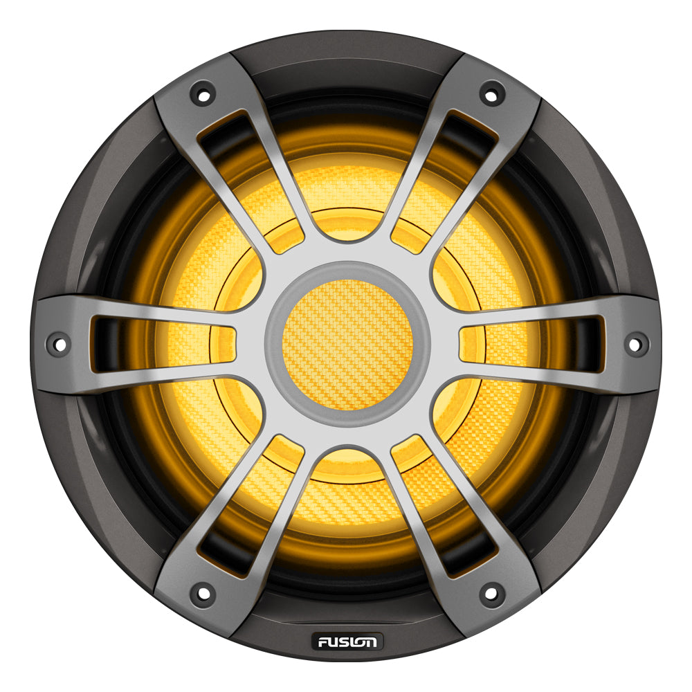 Fusion Signature Series 3i 12" CRGBW Sports Subwoofer - Grey — marine subwoofers