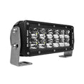 Black Oak LED Black Oak Pro Series 3.0 Double Row 6" LED Light Bar - Combo Optics - Black Housing — marine light bars