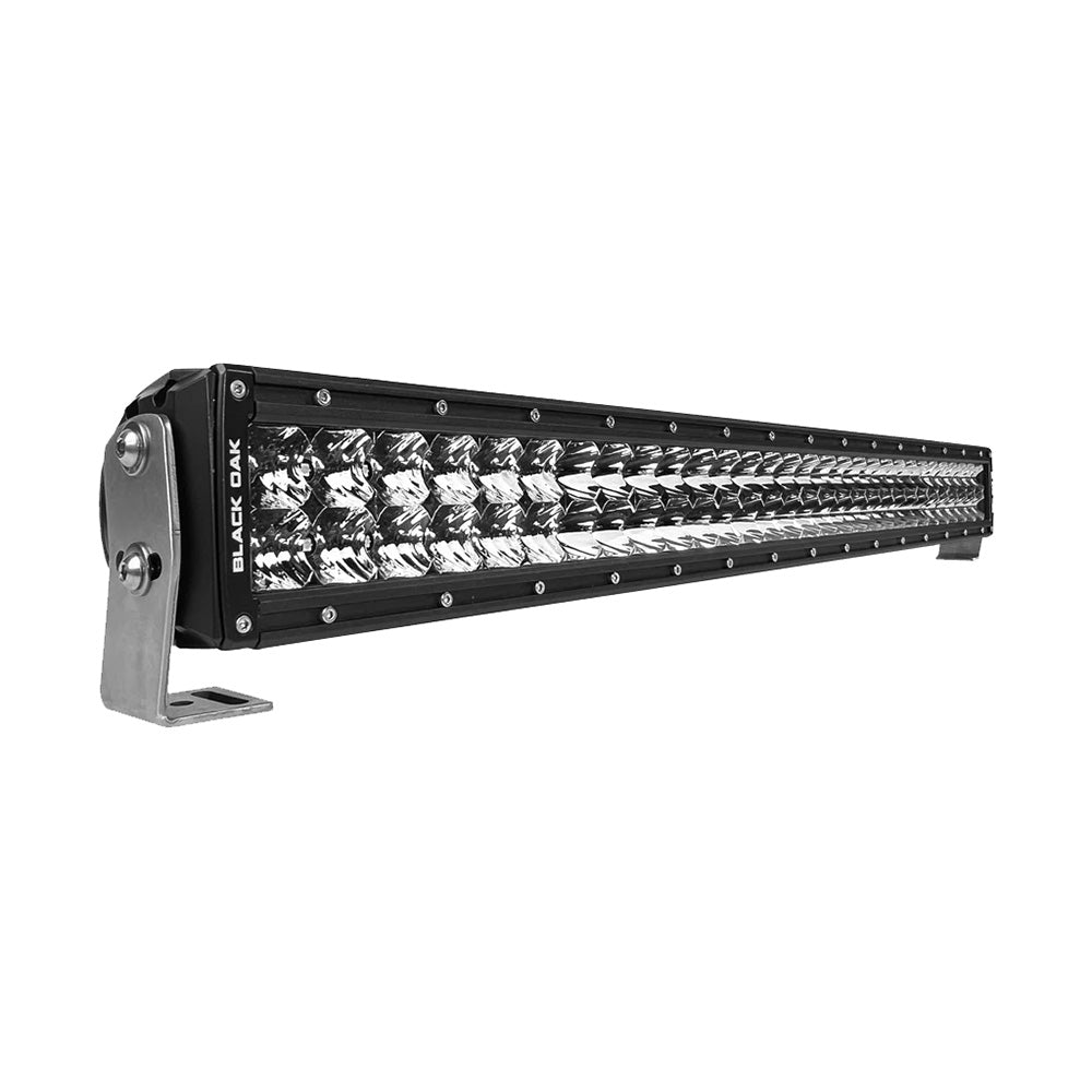Black Oak LED Black Oak Pro Series 3.0 Double Row 30" LED Light Bar - Combo Optics - Black Housing — marine light bars
