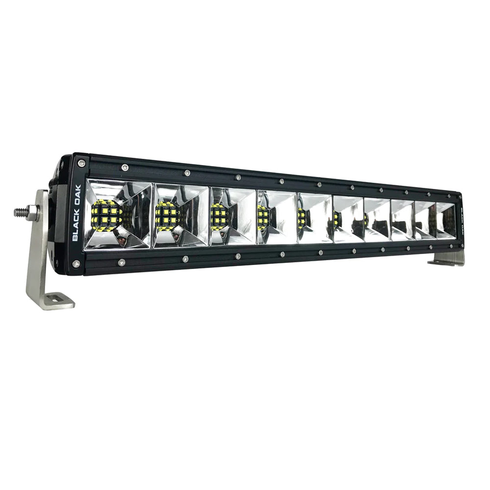 Black Oak LED Black Oak Pro Series 20" Scene Light Bar - Black — marine light bars