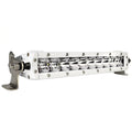 Black Oak LED Black Oak Pro Series 3.0 Single Row 10" LED Light Bar - Combo Optics - White Housing — marine light bars