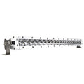Black Oak LED Black Oak Pro Series 3.0 Single Row 20" LED Light Bar - Combo Optics - White Housing — marine light bars