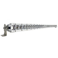 Black Oak LED Black Oak Pro Series 3.0 Single Row 40" LED Light Bar - Combo Optics - White Housing — marine light bars