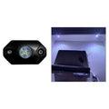 Black Oak LED Black Oak Rock Accent Light - White - Black Housing — marine interior / courtesy light