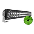 Black Oak LED Black Oak Pro Series 3.0 Double Row Combo Infrared 20" 850nm LED Light Bar - Black Housing — marine light bars