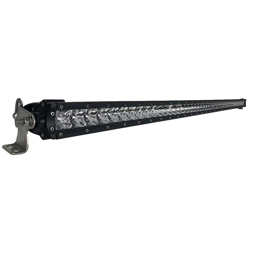 Black Oak LED Black Oak 50" Single Row LED Light Bar - Combo Optics - Black Housing - Pro Series 3.0 — marine light bars