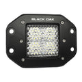 Black Oak LED Black Oak 2" Flush Mount LED Pod Light - Diffused Optics - Black Housing - Pro Series 3.0 — marine flood/spreader lights