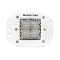 Black Oak LED Black Oak 2" Marine Flush Mount LED Pod Light - Diffused Optics - White Housing - Pro Series 3.0 — marine pods & cubes