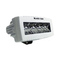 Black Oak LED Black Oak 4" Marine Spreader Light - Flood Optics - White Housing - Pro Series 3.0 — marine flood/spreader lights