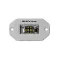 Black Oak LED Black Oak 2" Marine Flush Mount Spreader Light - White Housing - Pro Series 3.0 — marine flood/spreader lights
