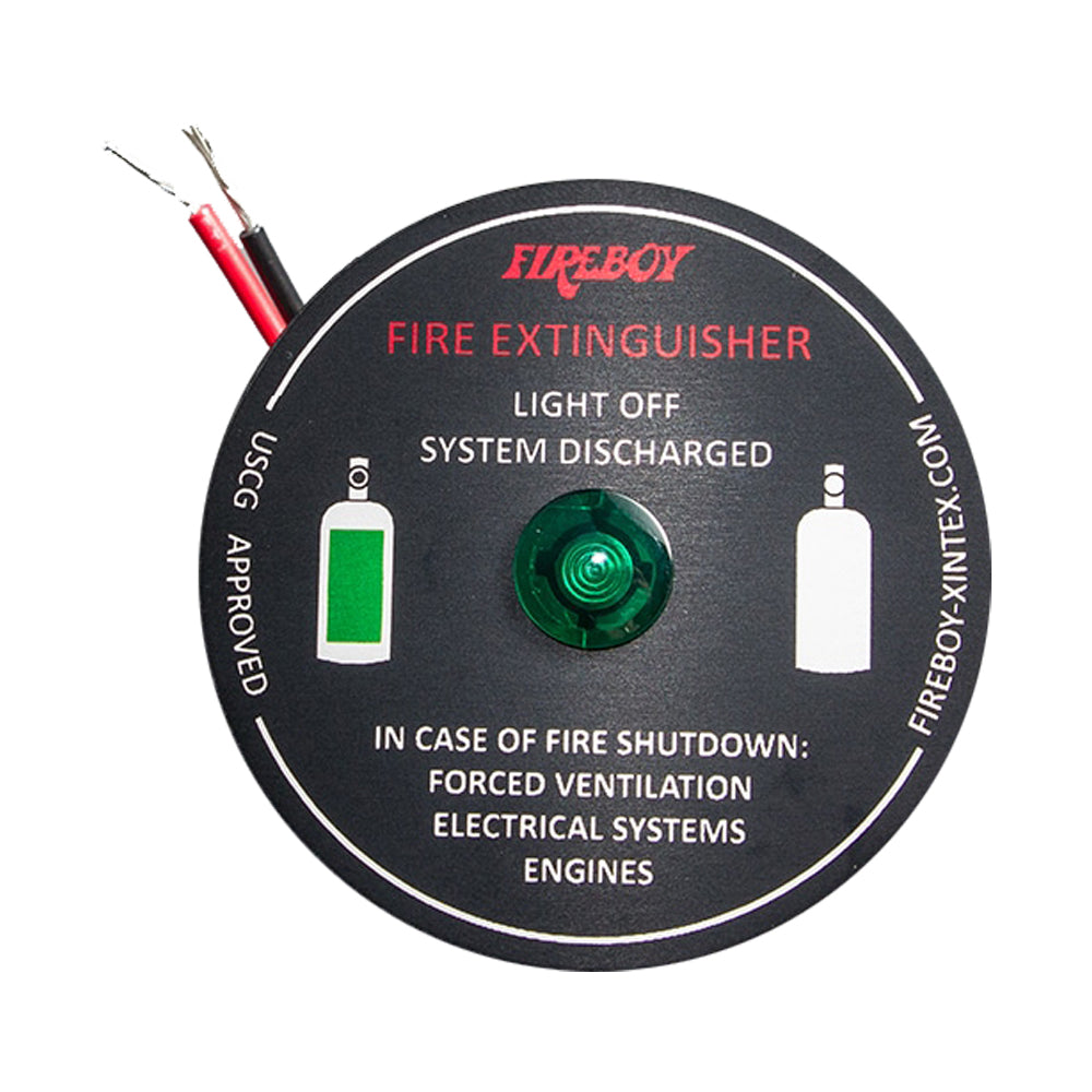 Fireboy-Xintex System Ready Panel Warning Light — marine accessories