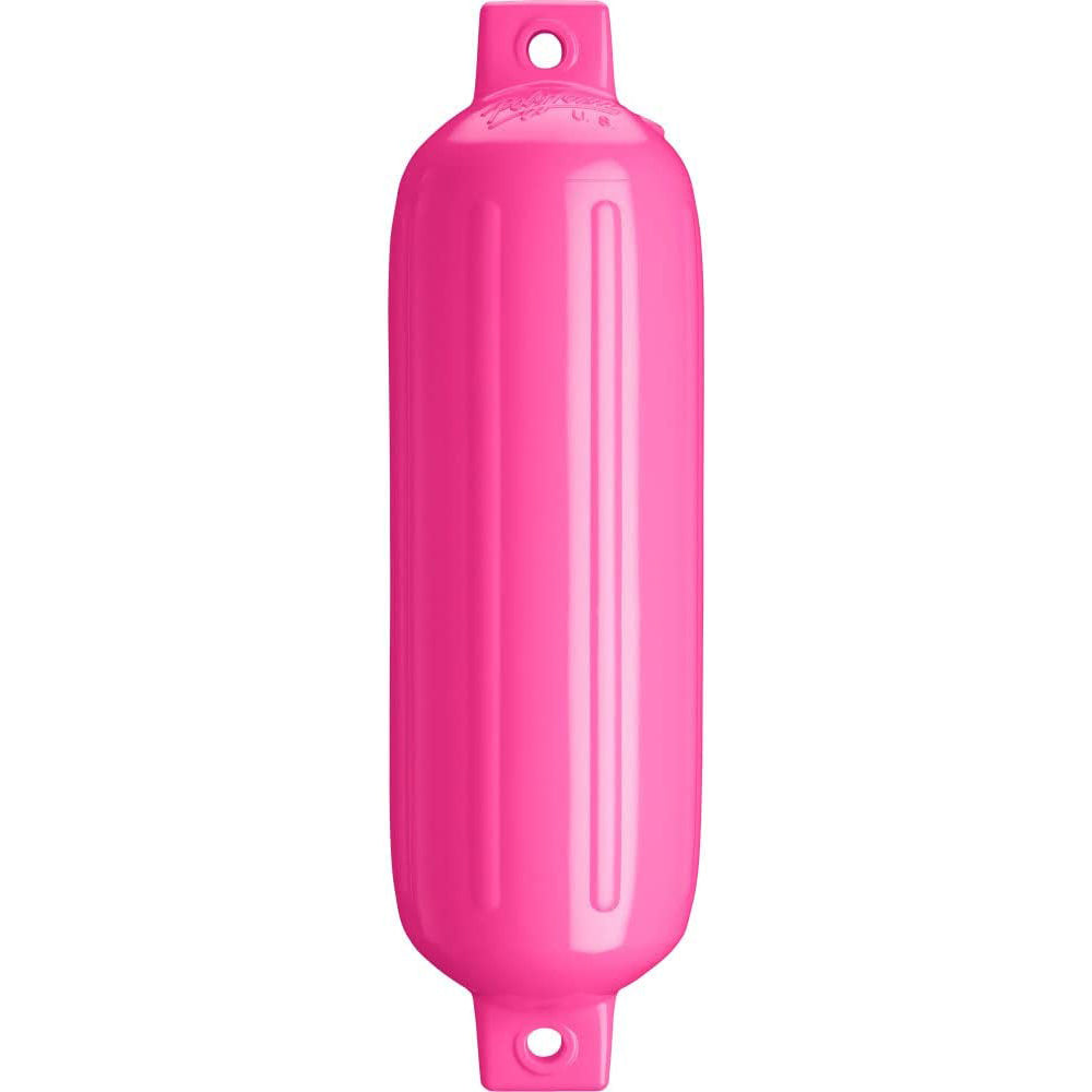 Polyform U.S. Polyform G-3 Twin Eye Fender 5.5" x 19" - Pink — marine fenders