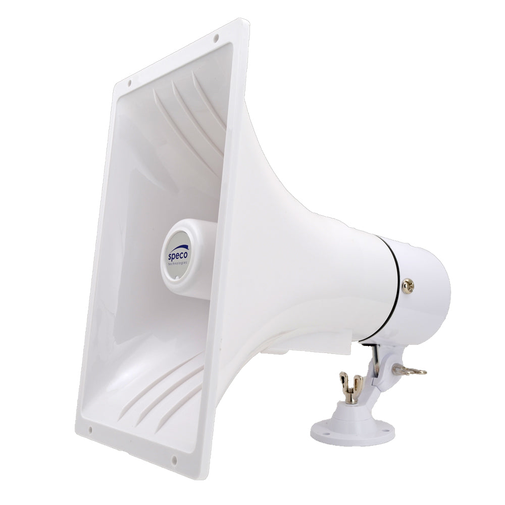 Speco Tech Speco Weatherproof PA Speaker w/Transformer — marine hailer horns