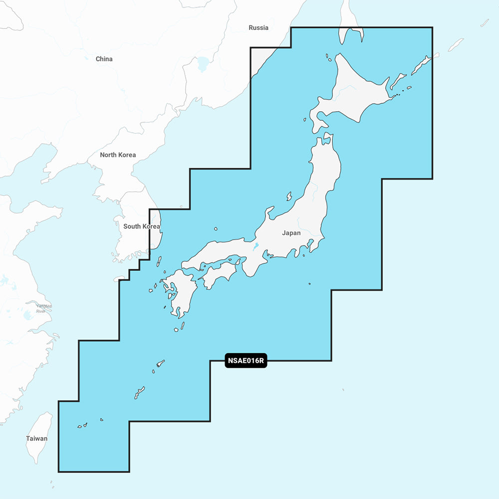 Garmin Navionics+ NSAE016R - Japan Lakes & Coastal - Marine Chart — marine garmin navionics+ foreign