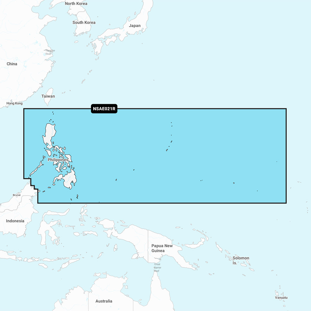 Garmin Navionics+ NSAE021R - Philippines - Marine Chart — marine garmin navionics+ foreign