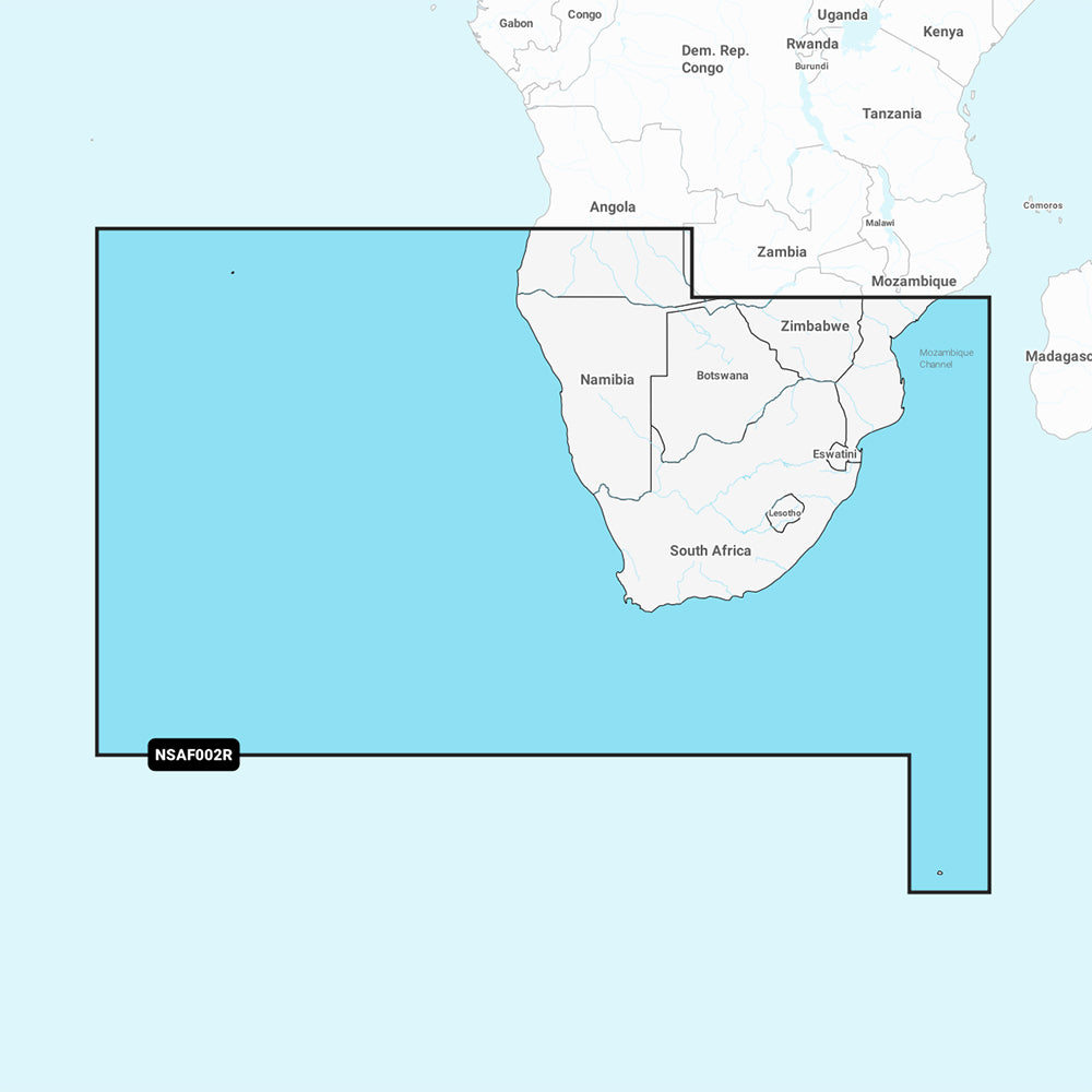Garmin Navionics+ NSAF002R - Africa, South - Marine Chart — marine garmin navionics+ foreign