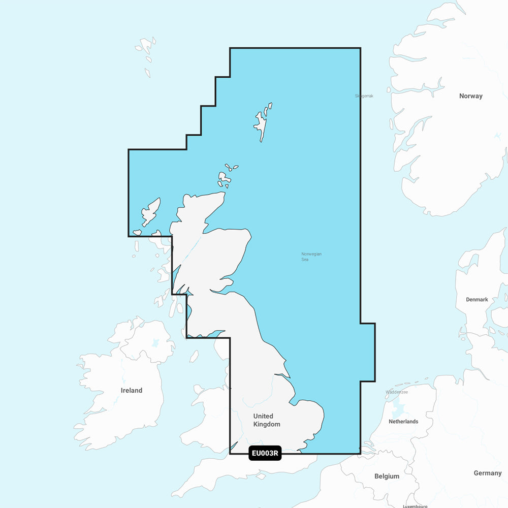 Garmin Navionics+ NSEU003R - Great Britain, Northeast Coast - Marine Chart — marine garmin navionics+ foreign