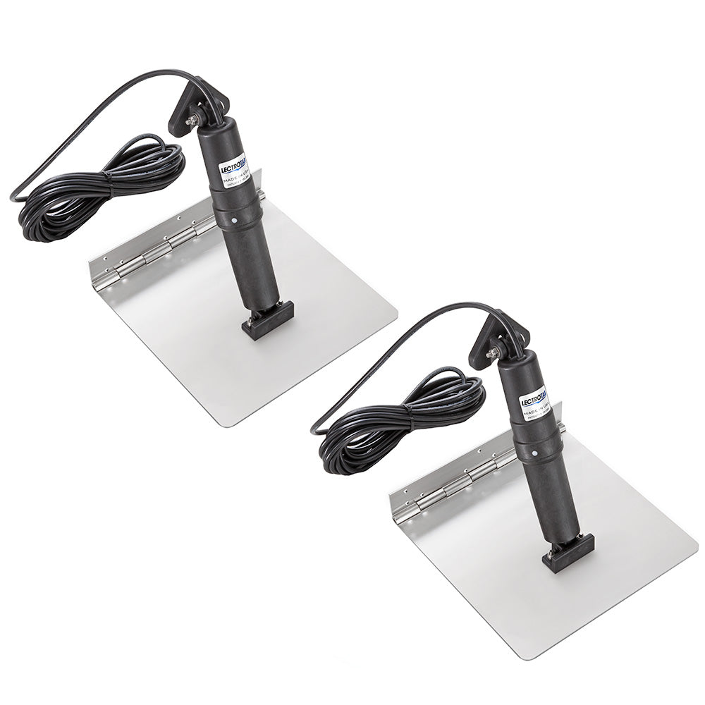 Lectrotab XKA Stainless Steel Trim Tab - 9 x 18 — marine trim tabs