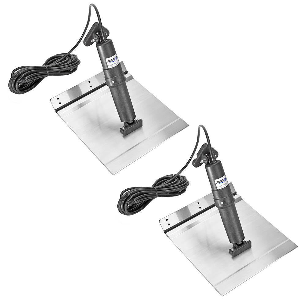 Lectrotab XKA Aluminum Alloy Trim Tab - 9x9 — marine trim tabs