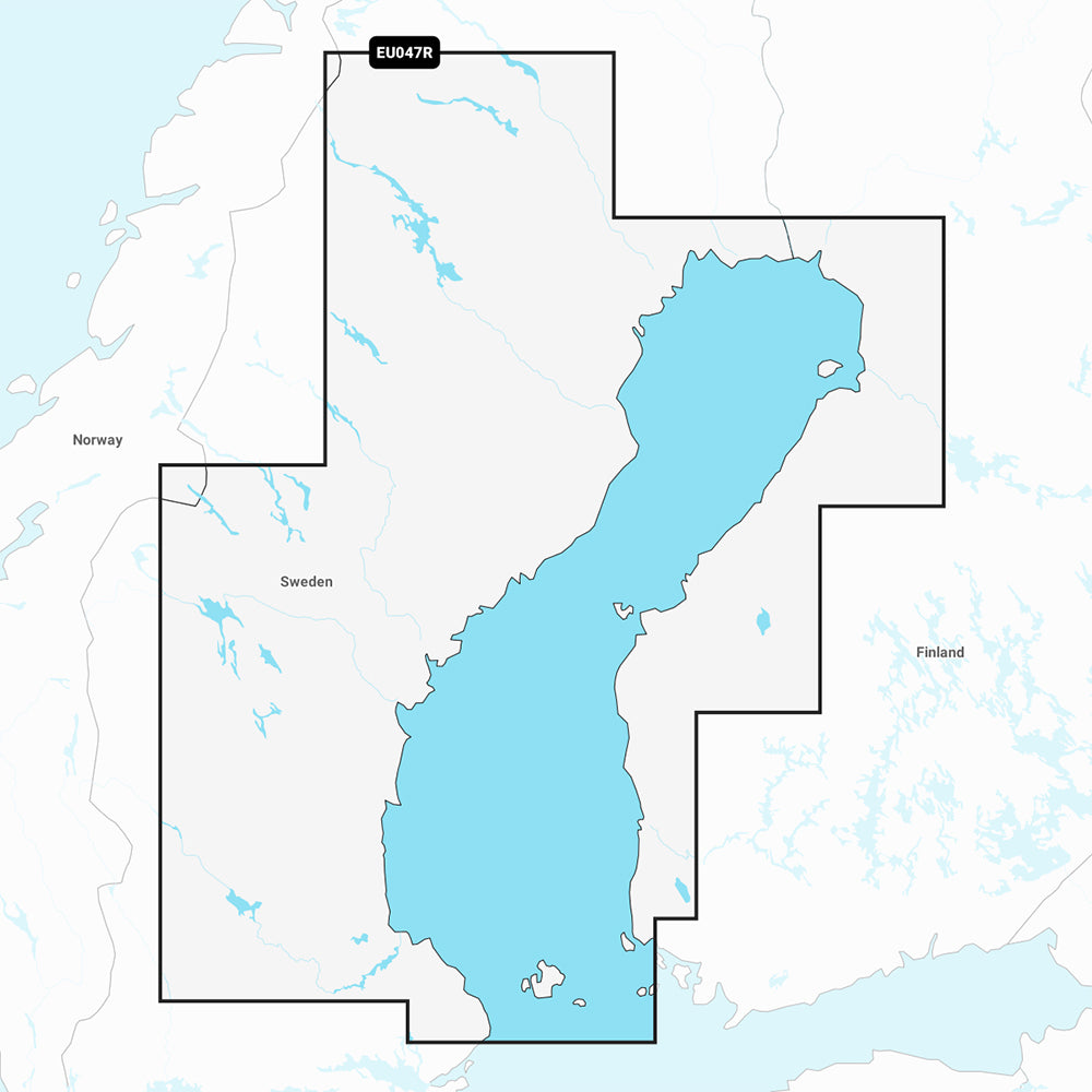 Garmin Navionics+ NSEU047R - Gulf of Bothnia - Marine Chart — marine garmin navionics+ foreign