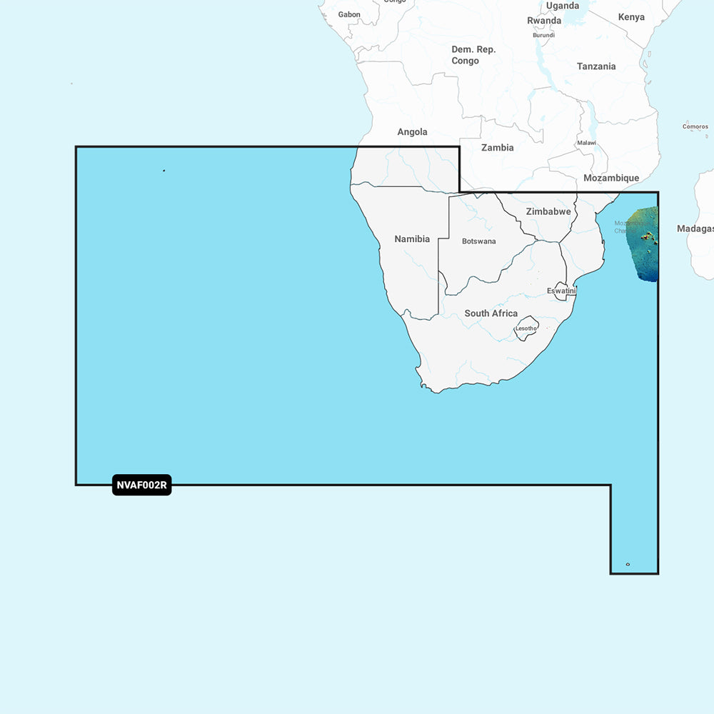 Garmin Navionics Vision+ NVAF002R - Africa, South - Marine Chart — marine garmin navionics vision+ - foreign
