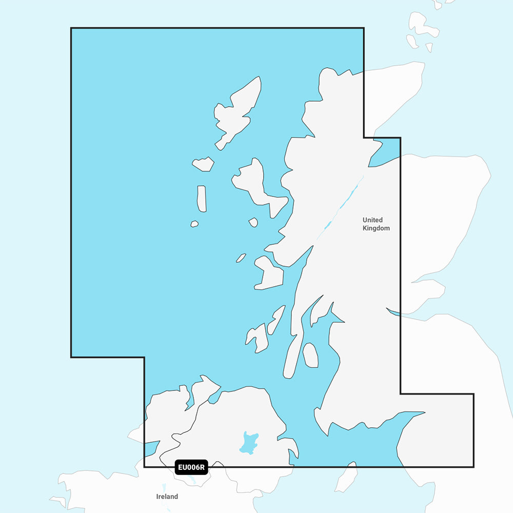 Garmin Navionics Vision+ NVEU006R - Scotland, West Coast - Marine Chart — marine garmin navionics vision+ - foreign