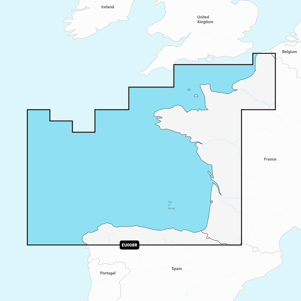 Garmin Navionics Vision+ NVEU008R - Bay of Biscay - Marine Chart — marine garmin navionics vision+ - foreign