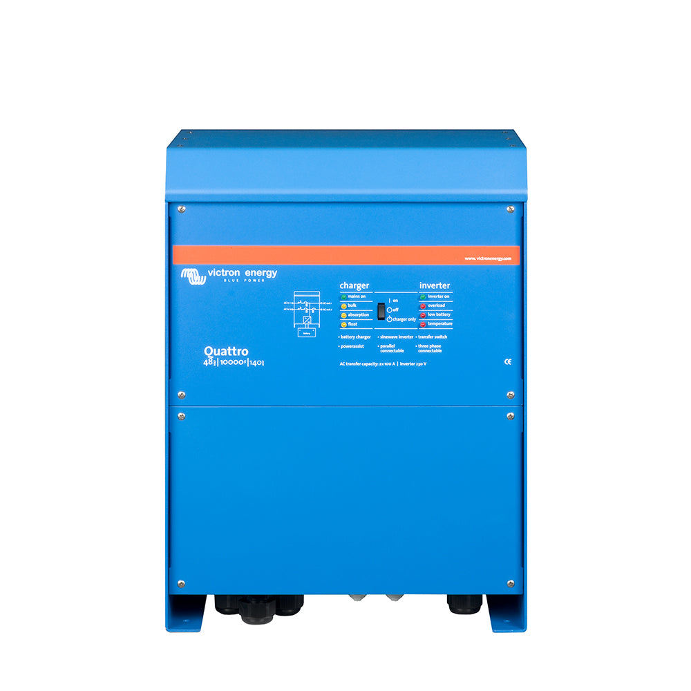 Victron Energy Victron Quattro 48/10000/140-100/100 - 230V - +50A Aux VE.Bus — marine charger/inverter combos