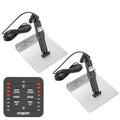 Lectrotab XKA Stainless Steel Trim Tab Kit w/One-Touch Control - 9 x 24 — marine trim tabs