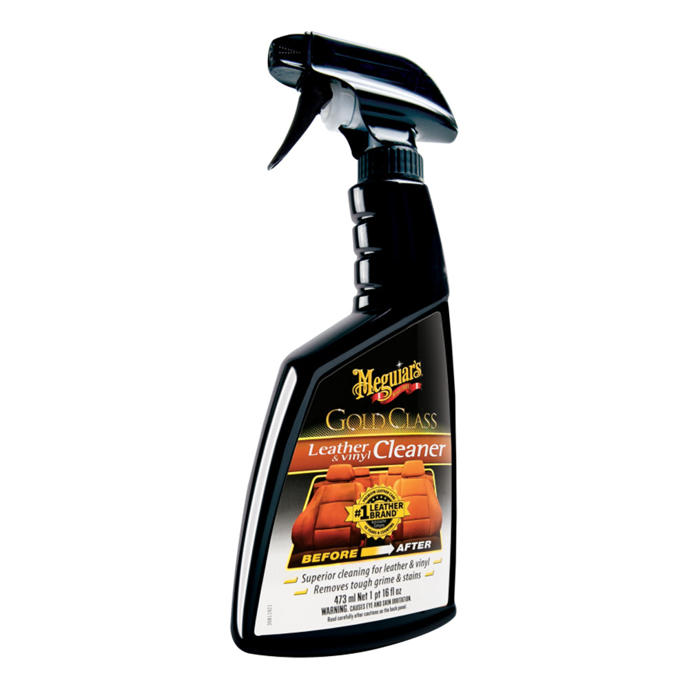 Meguiar's Gold Class™ Leather & Vinyl Cleaner - 16oz — marine cleaning