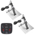 Lectrotab XKA Aluminum Alloy Trim Tab Kit w/ALC-1 Control - 12 x 12 — marine trim tabs