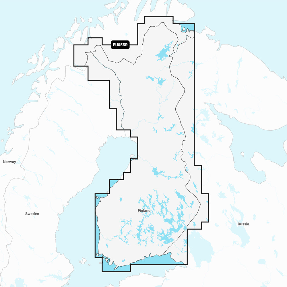 Garmin Navionics Vision+ NVEU055R - Finland, Lakes & Rivers - Inland Marine Chart — marine garmin navionics vision+ - foreign