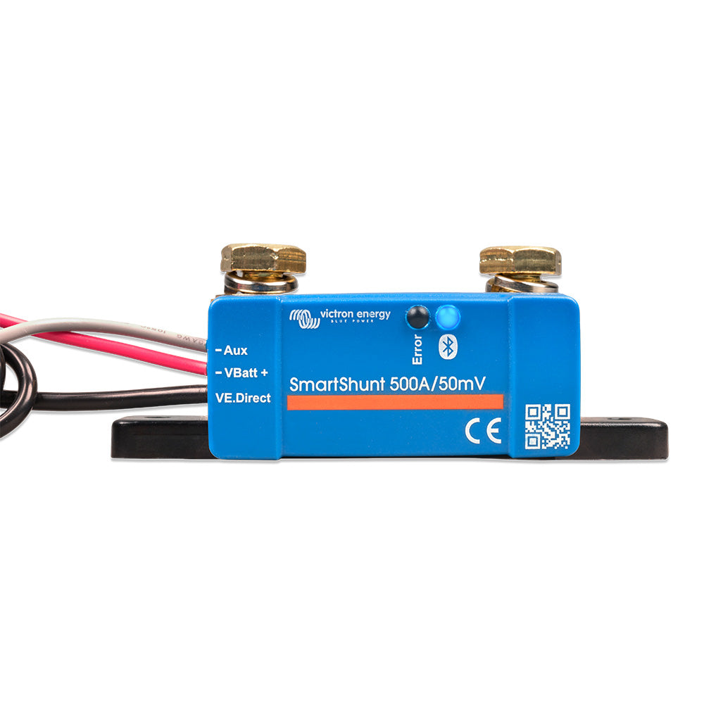 Victron Energy Victron SmartShunt 500A/50MV IP65 Bluetooth Battery Monitor — marine meters & monitoring
