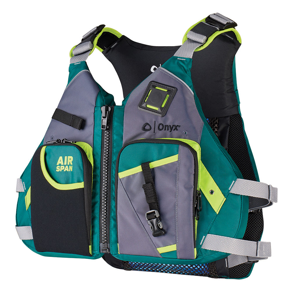 Onyx Outdoor Onyx Airspan Angler Life Jacket - XS/SM - Green — marine paddlesports