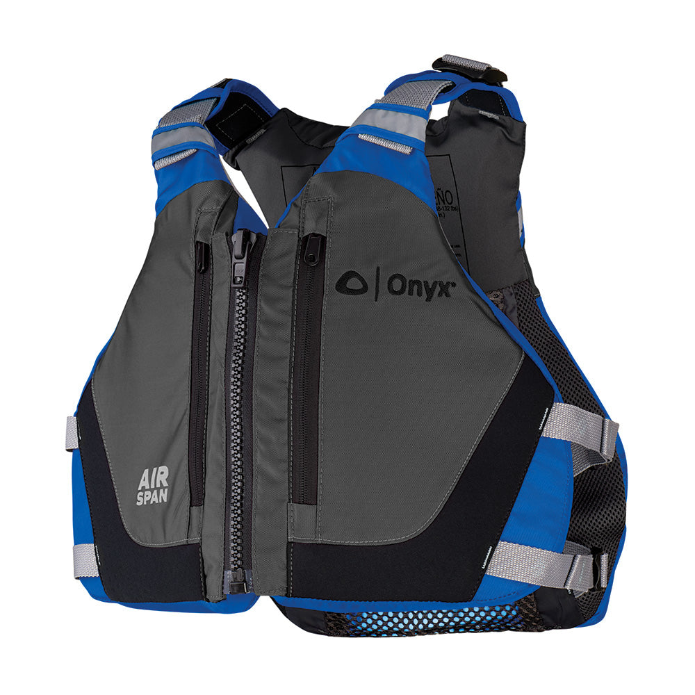 Onyx Outdoor Onyx Airspan Breeze Life Jacket - M/L - Blue — marine paddlesports