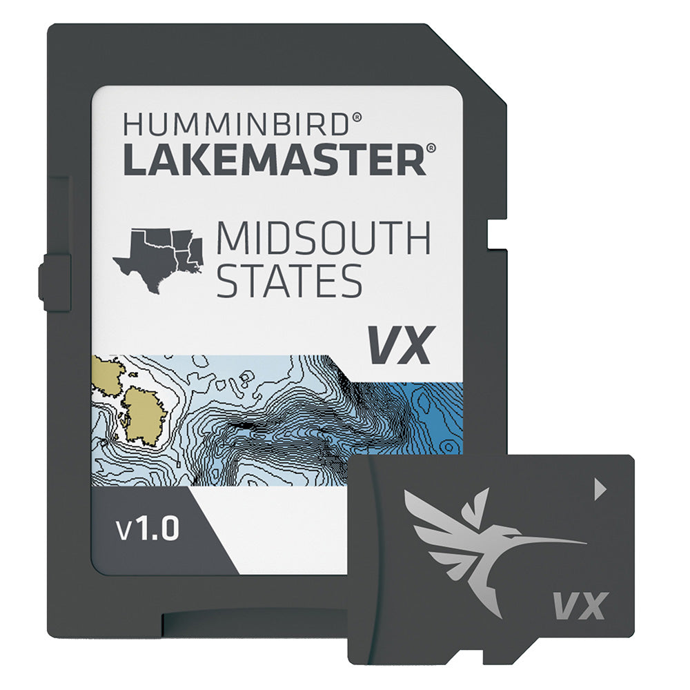 Humminbird LakeMaster® VX - Mid-South States — marine marine equipment