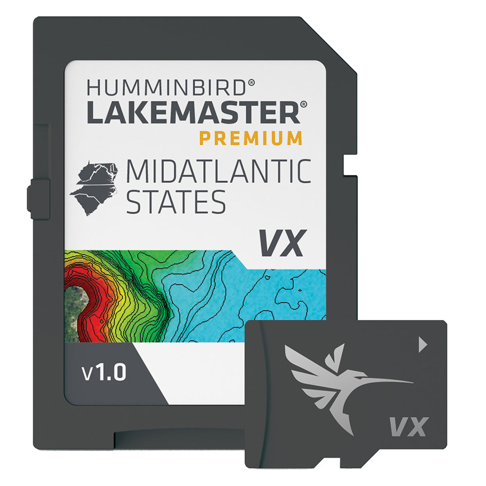 Humminbird LakeMaster® VX Premium - Mid-Atlantic States — marine marine equipment