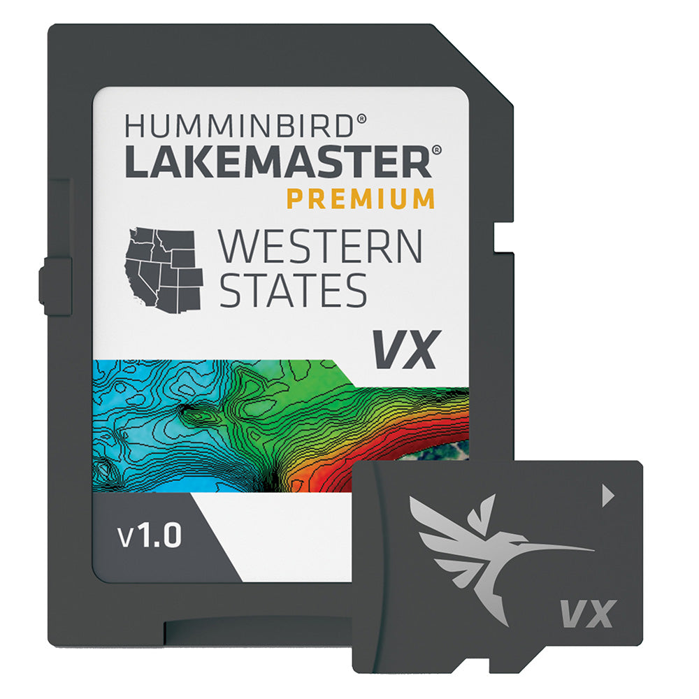 Humminbird LakeMaster® VX Premium - Western States — marine marine equipment