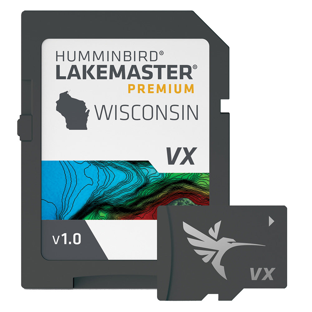 Humminbird LakeMaster® VX Premium - Wisconsin — marine marine equipment