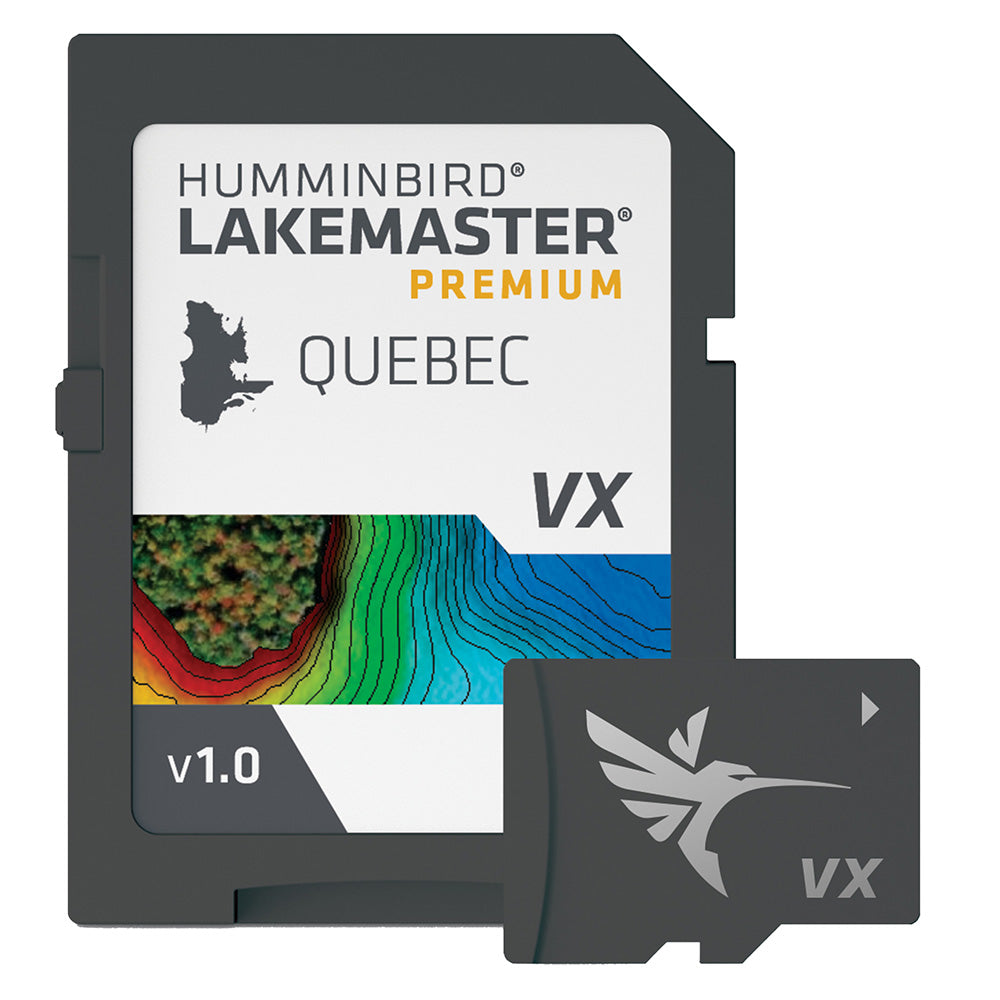 Humminbird LakeMaster® VX Premium - Quebec — marine marine equipment