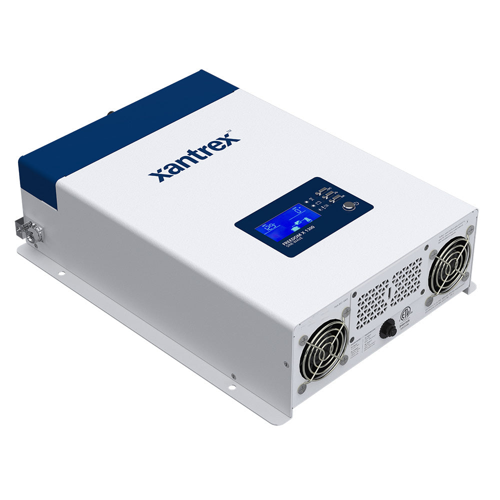 Xantrex Freedom X 1200 Inverter Truesine 1000W 120AC 12VDC Hardwire, Transfer — marine inverters