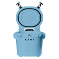 LAKA Coolers 30 Qt Cooler w/Telescoping Handle & Wheels - Blue — marine outdoor