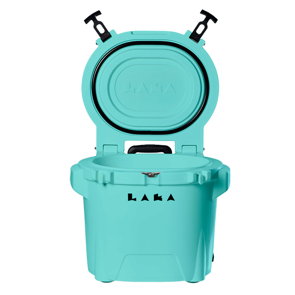 LAKA Coolers 30 Qt Cooler w/Telescoping Handle & Wheels - Seafoam — marine outdoor