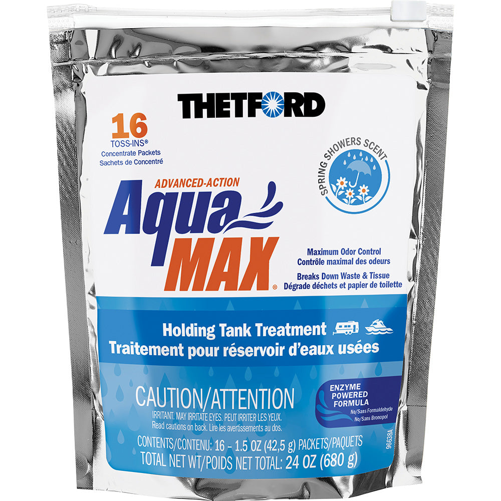 Thetford Marine Thetford AquaMax® Holding Tank Treatment - 16 Toss-Ins - Spring Shower Scent — marine marine sanitation