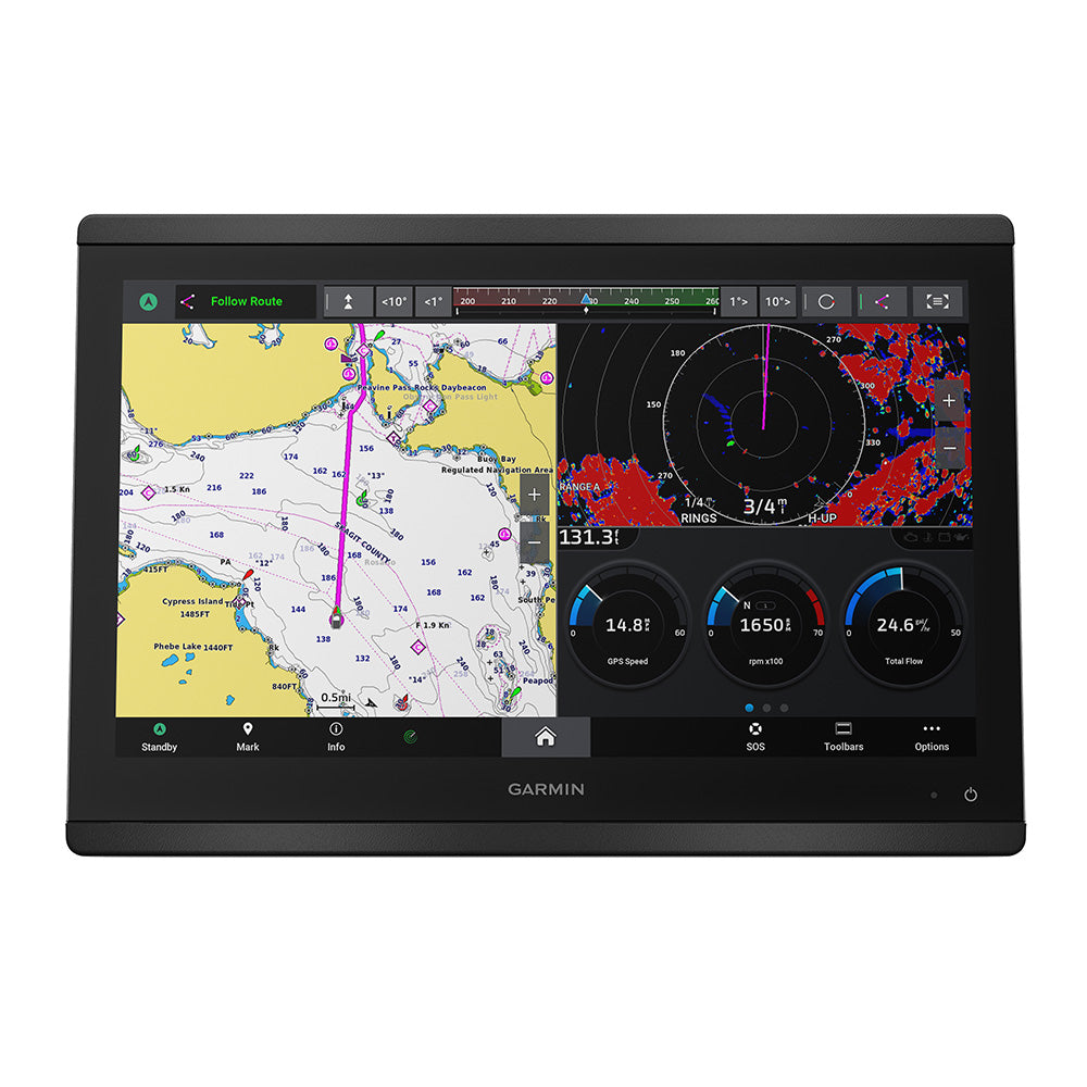Garmin GPSMAP® 8616 Chartplotter GN+ — marine gps - chartplotters
