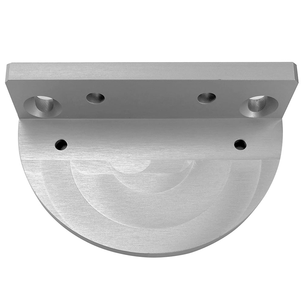 Lopolight Mounting Plate f/X01 Series Vertical Sidelights - Silver — marine accessories